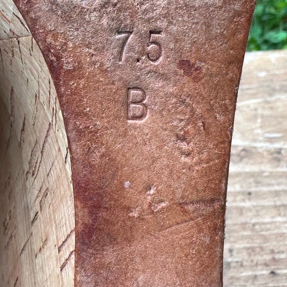 Coach “Jessy” Silver Cork Slingback Wedges - Picture 6 of 9